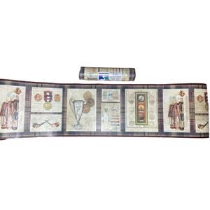 Chesapeake‎ Wallcoverings Golf Theme Wallpaper Border 10 Yards FAM65151B